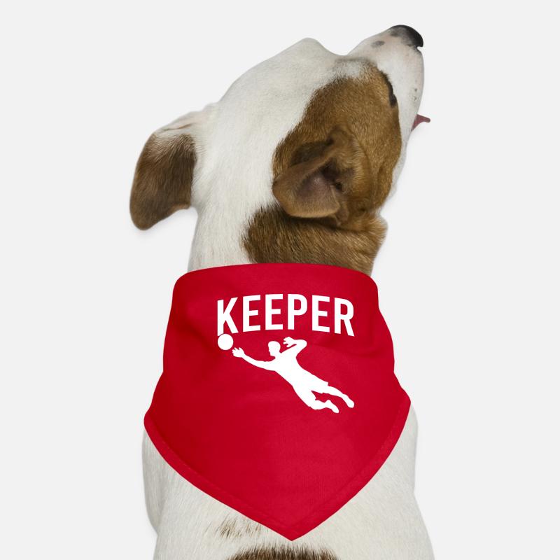 Torwart Keeper Hunde-Bandana