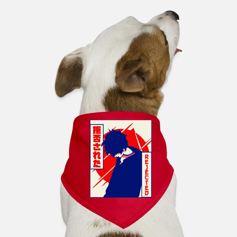 Emo Anime Young Vaporwave Aesthetically Rejected Ges Dog Bandana