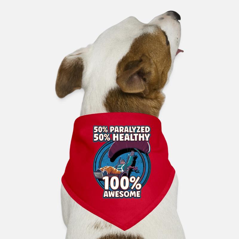 Handicap Wheelchair Design for an Amputation Hunde-Bandana