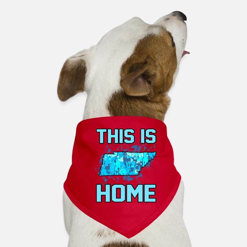 Home Tennessee geschenk Hunde-Bandana