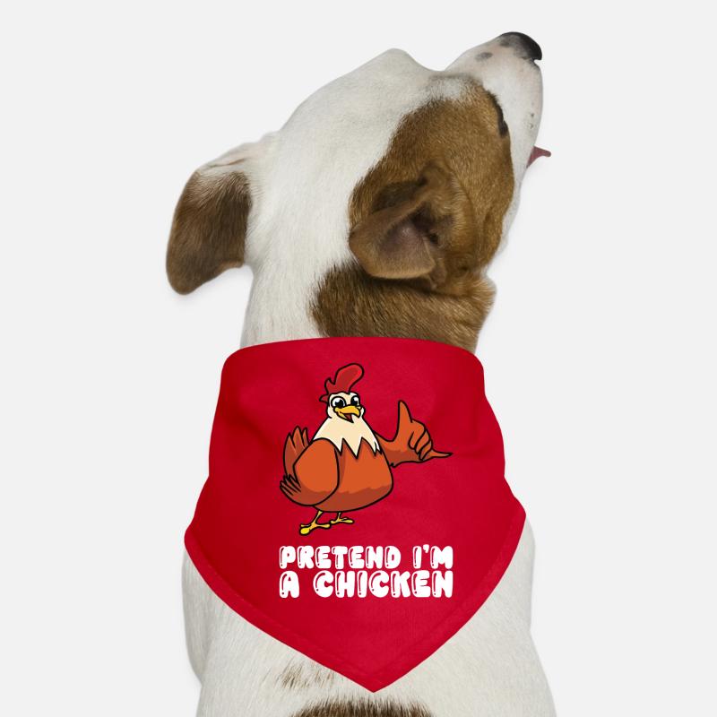 Pretend At A Chicken Dog Bandana