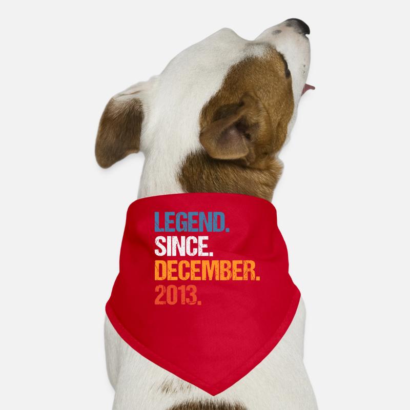 Legend Since Dezember 2013 Geburtstag Hunde-Bandana