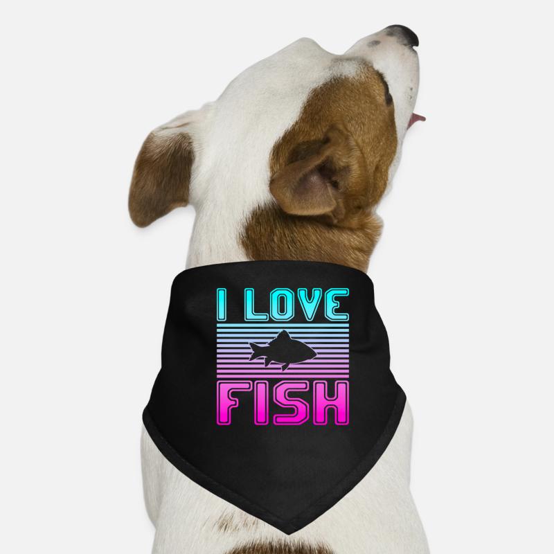 J’adore le poisson Bandana pour chien