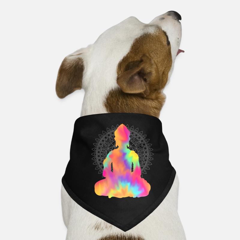 Bouddha TieDye Bandana pour chien