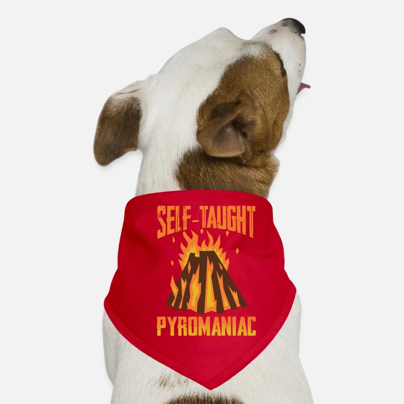 Self-Taught Pyromaniac 5 Hunde-Bandana