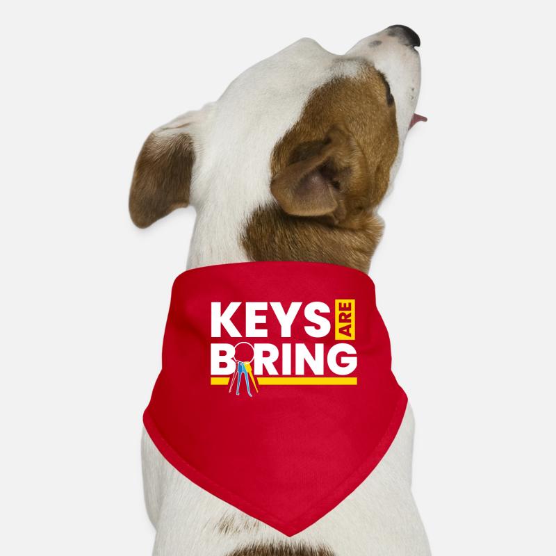 Keys Are Boring Lockpicking Lockpicker Hunde-Bandana