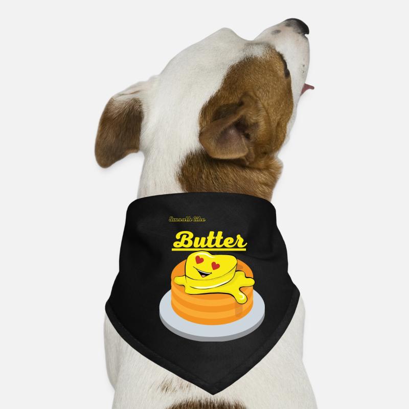 lisse comme du beurre Bandana pour chien
