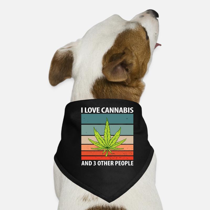 Liebe Hanf Hunde-Bandana