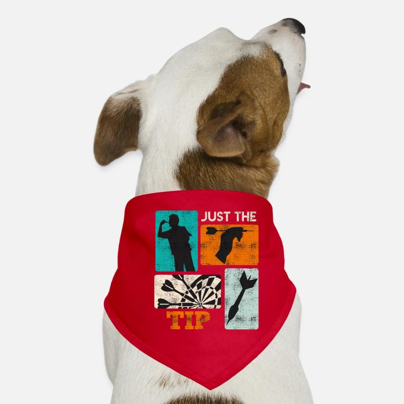 Darts Tip Just the Tip Dart Flights Dart Hunde-Bandana