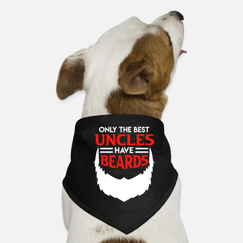 Les meilleurs oncles ont une barbe Bandana pour chien