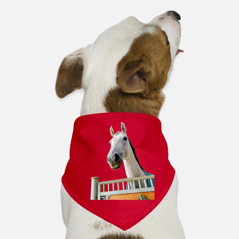 Moisissure Crespo dans l’écurie - TShirtAngel.de Bandana pour chien