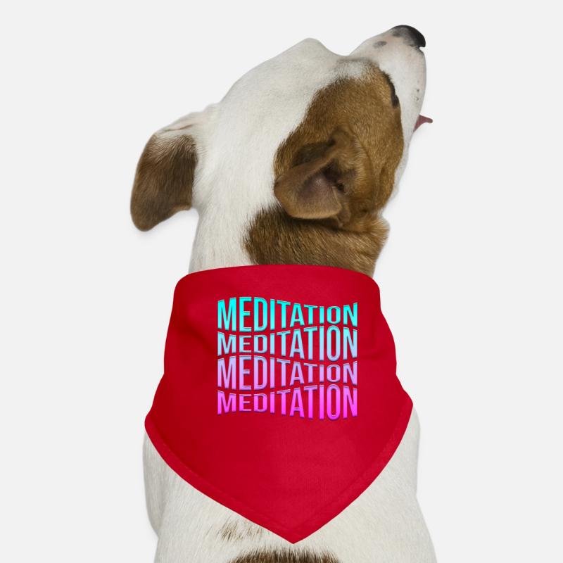 meditation Hunde-Bandana