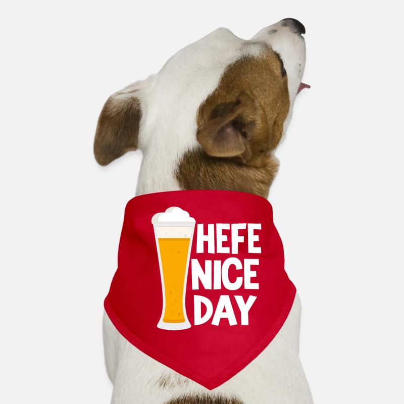 Weizenbier Brauer Hobbybrauer Hefe Nice Day Bier Hunde-Bandana