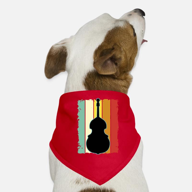 Kontrabass Hunde-Bandana