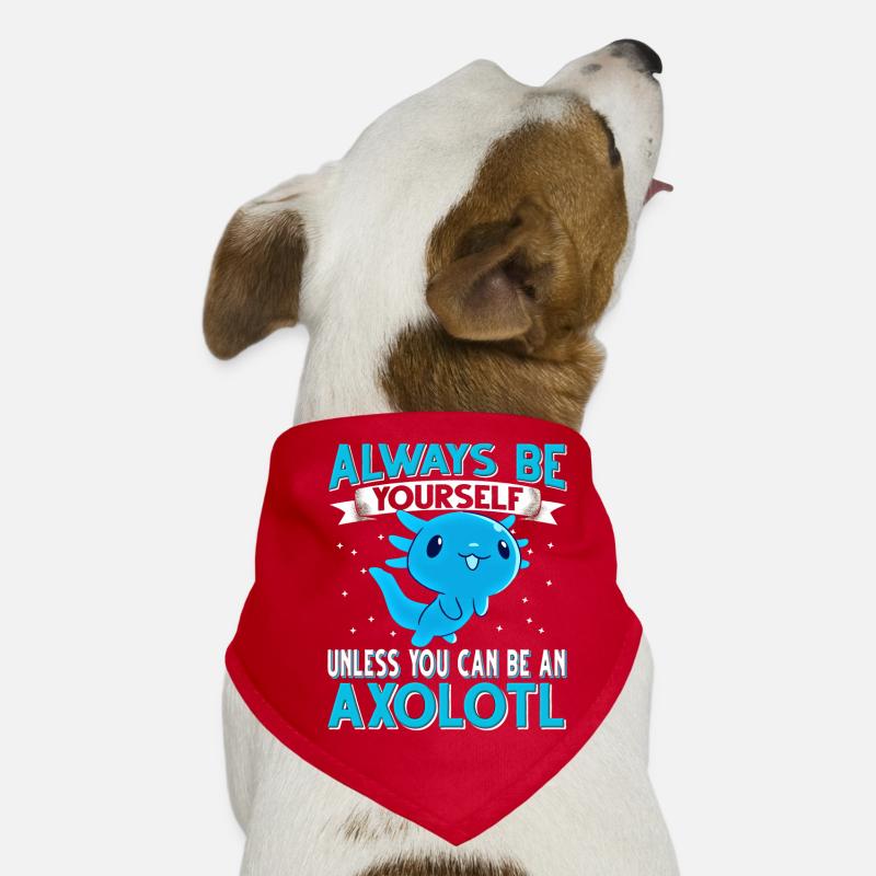Axolotl Dog Bandana