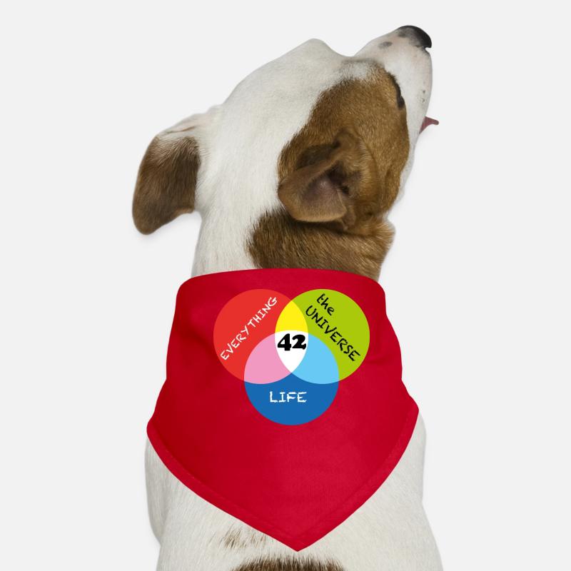 Life Universe Everything 42 Answer Dog Bandana