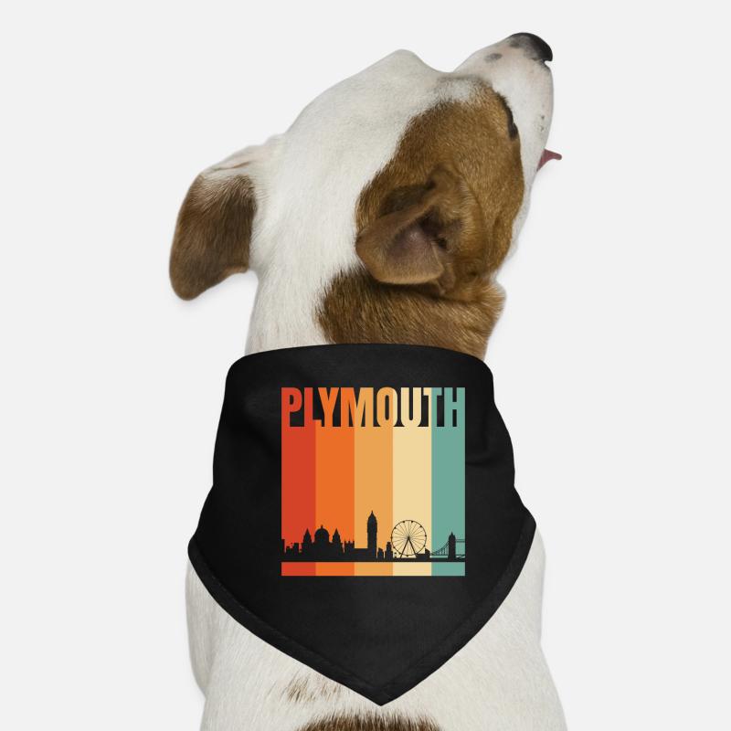 Plymouth Hunde-Bandana