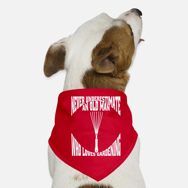 Hobbygärtner Garten Obstgarten Gärtner Geschenk Hunde-Bandana