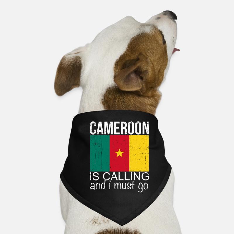 Kamerun Spruch Hunde-Bandana