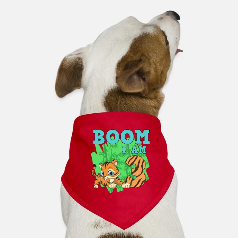 3. Geburtstag Hunde-Bandana