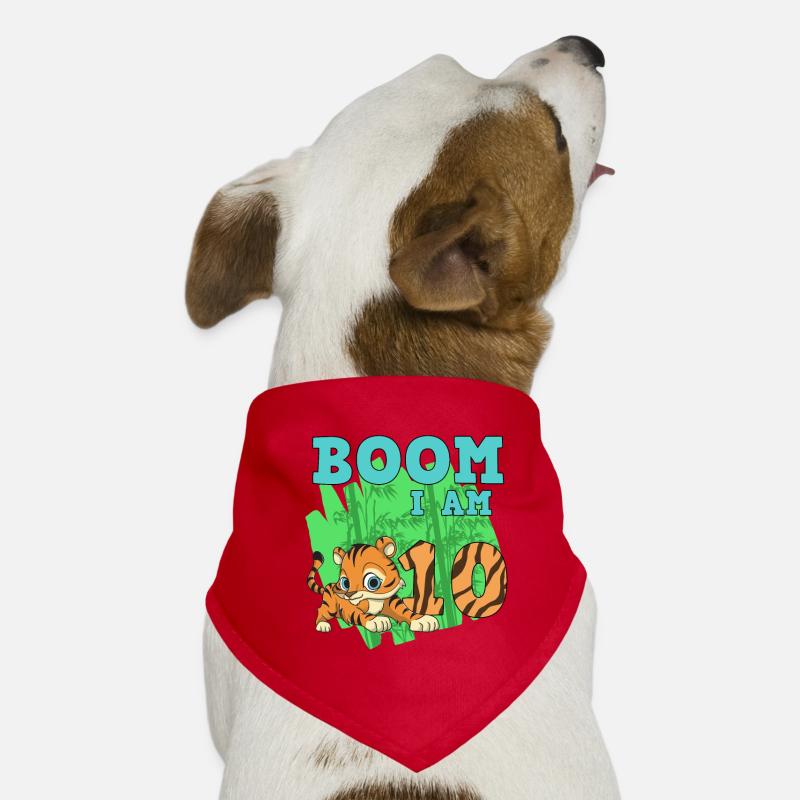 10e anniversaire Bandana pour chien