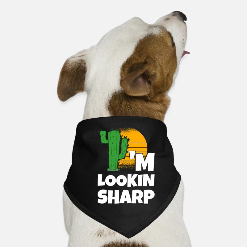 I'm Lookin Sharp Cactus Dog Bandana