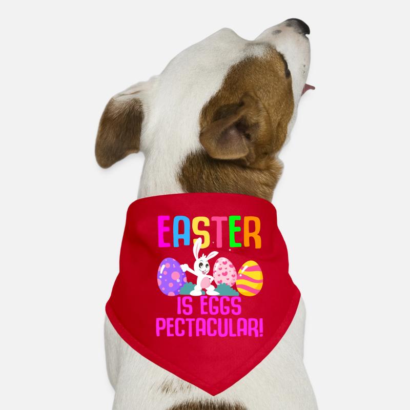 Easter Rabbit Easter Flowers Eggs Dog Bandana