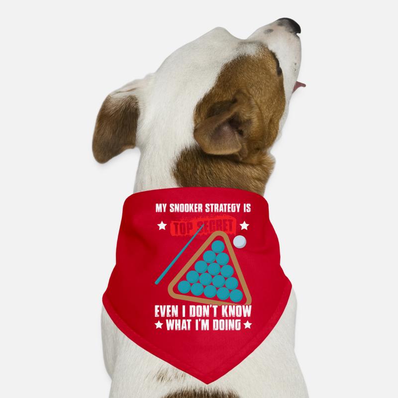 Snooker Player Dog Bandana