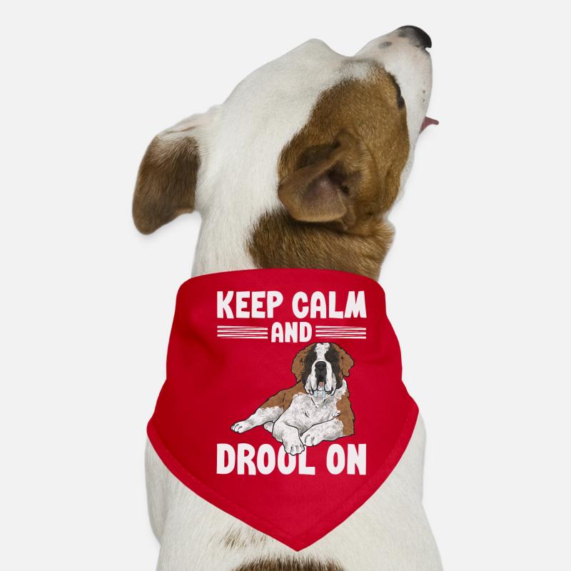 Saint-Bernard Chien Saint-Bernard Bandana pour chien