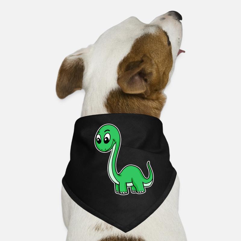 Dino vert Bandana pour chien