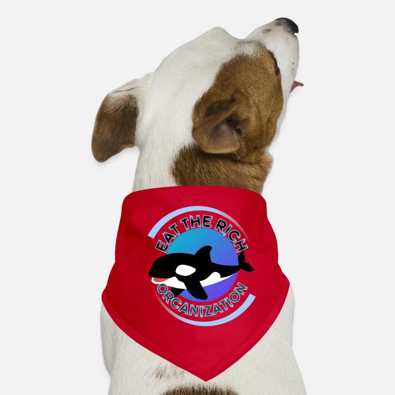 Essen Sie den reichen Orca-Orkanisationsozean Hunde-Bandana