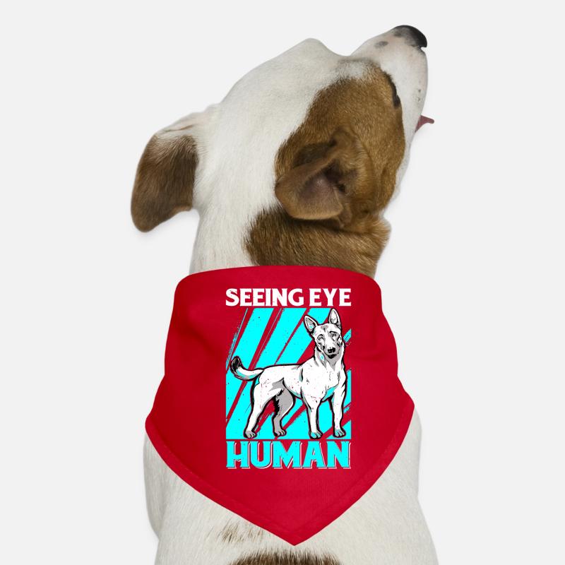 Seeing Eye Human 28 Bandana pour chien