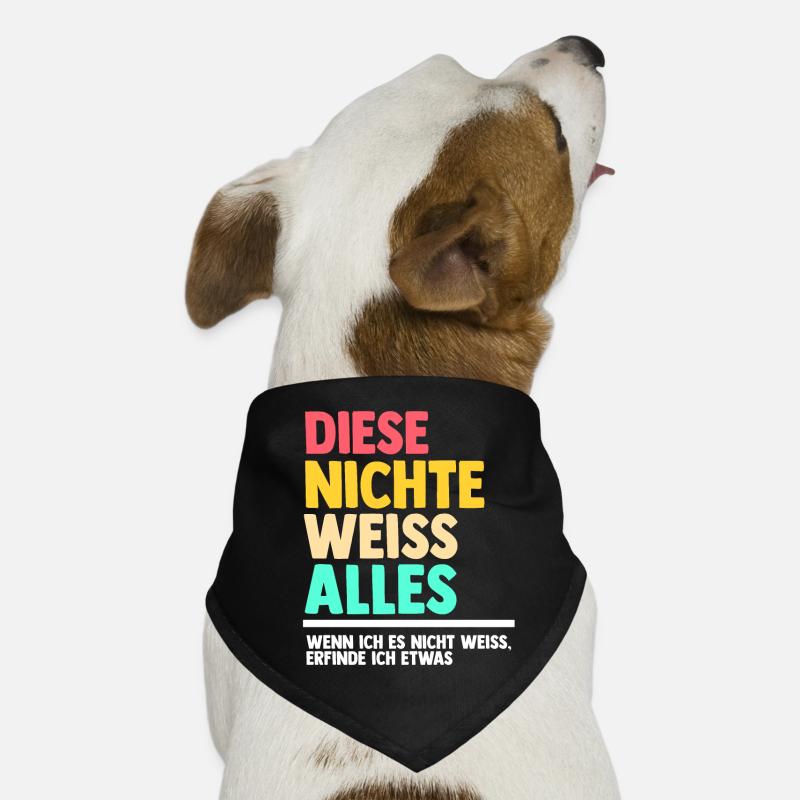 Nichte Hunde-Bandana