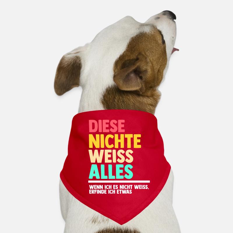 Nichte Hunde-Bandana