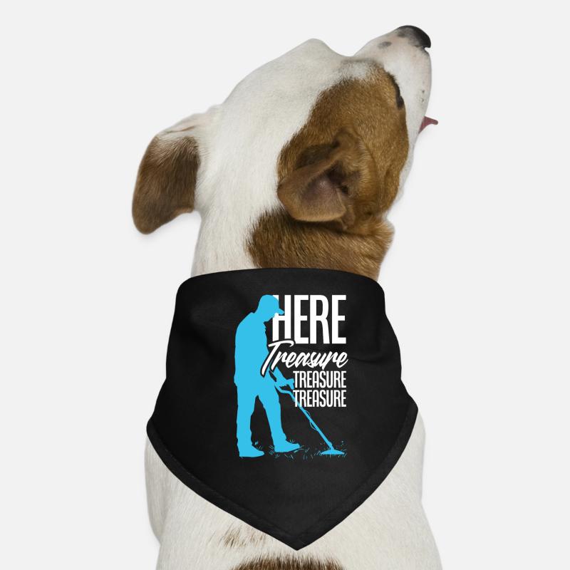 Funny Probing Metal Detector Detector Dog Bandana