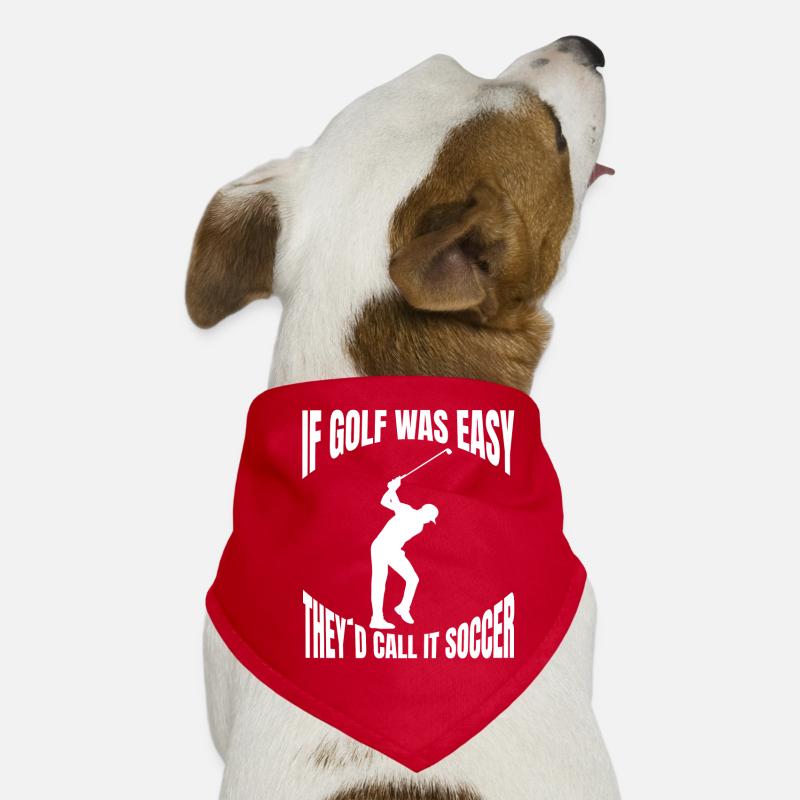 Golfer, golf, golf, golf club, golf course Dog Bandana