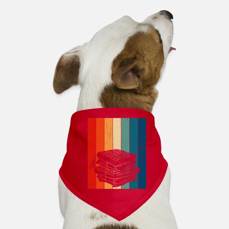 Waffel machen Waffeleisen Hunde-Bandana