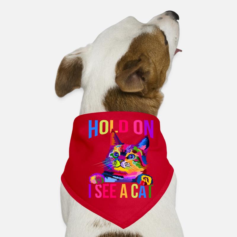 Wait, I see a cat Dog Bandana
