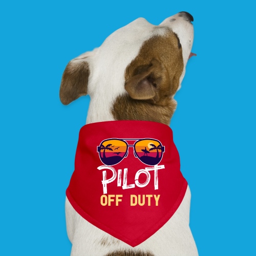Pilot Of Duty - Hunde-Bandana