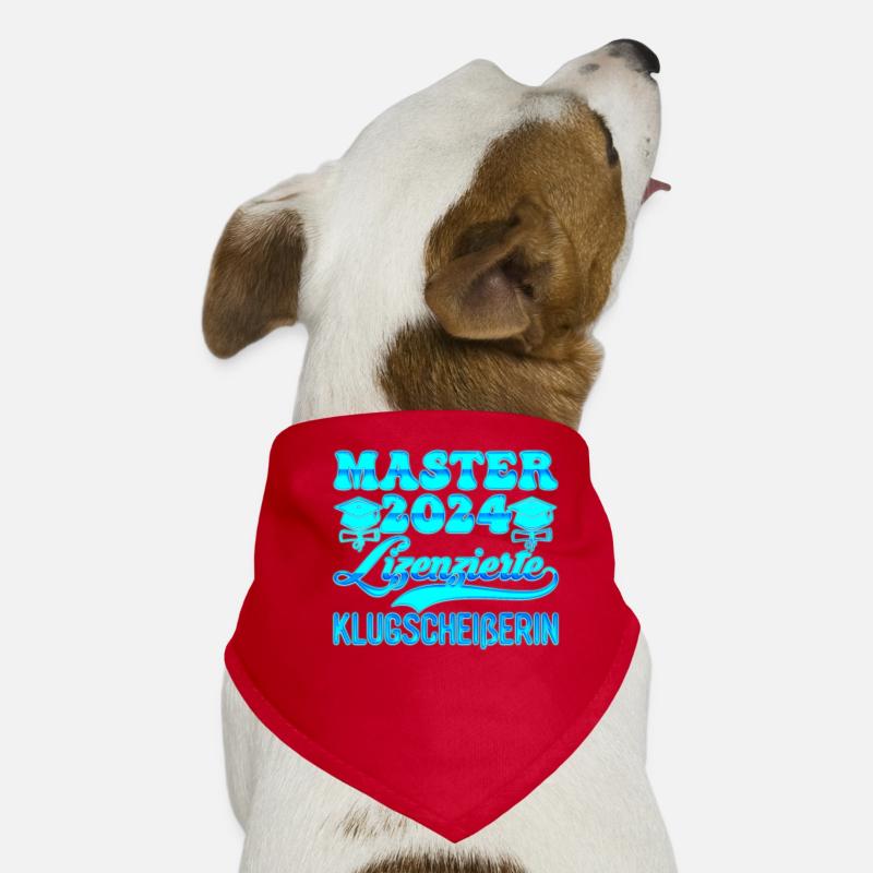 Master 2024 Licensed Smartass Degree Dog Bandana