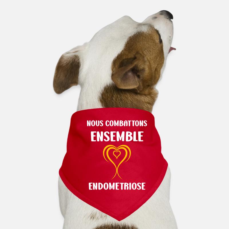 sensibilisation endométriose Bandana pour chien
