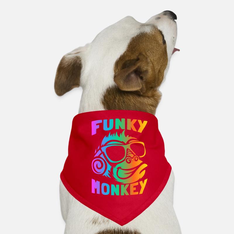 Drôle de singe Bandana pour chien