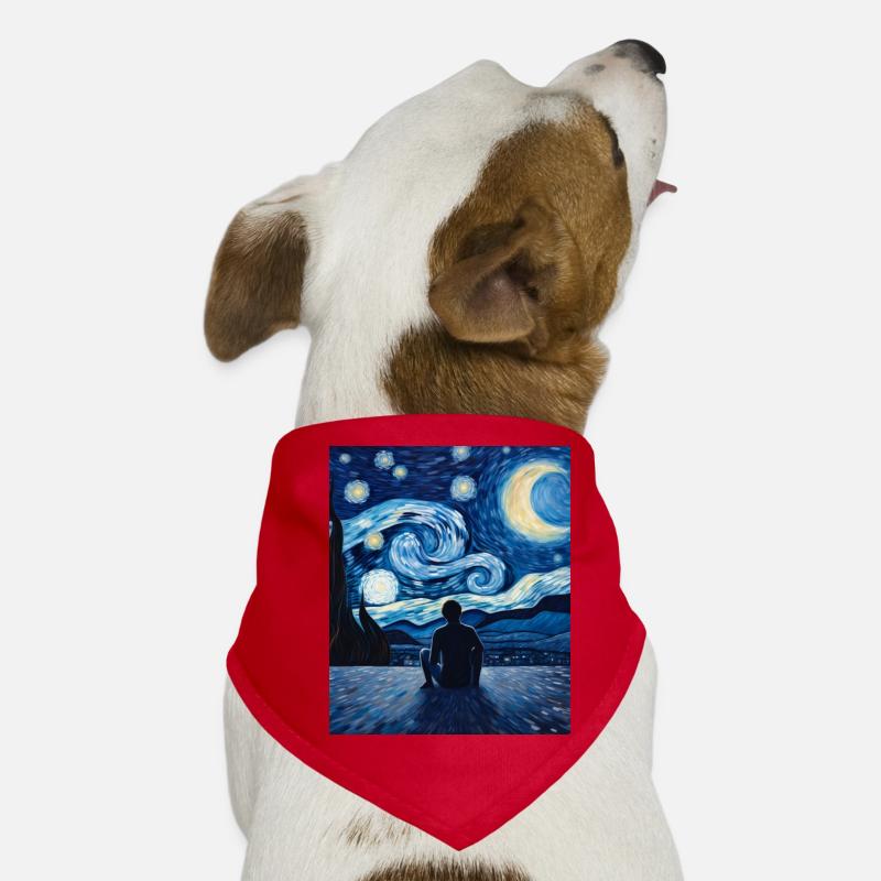 ALS Awareness Sternenhemd Resilient Sky Hunde-Bandana