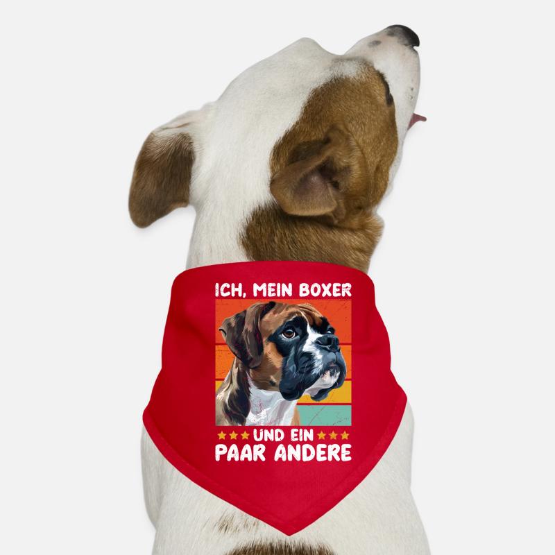 Deutscher Boxer ICH MEIN BOXER UND EIN PAAR ANDERE Hunde-Bandana
