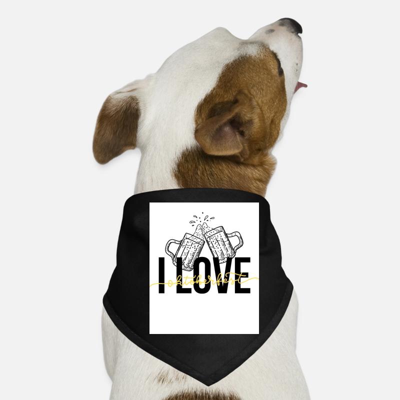I love Dog Bandana