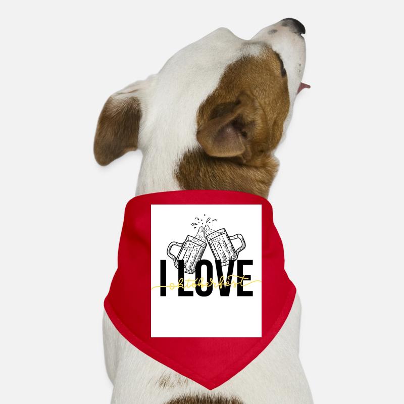 I love Hunde-Bandana