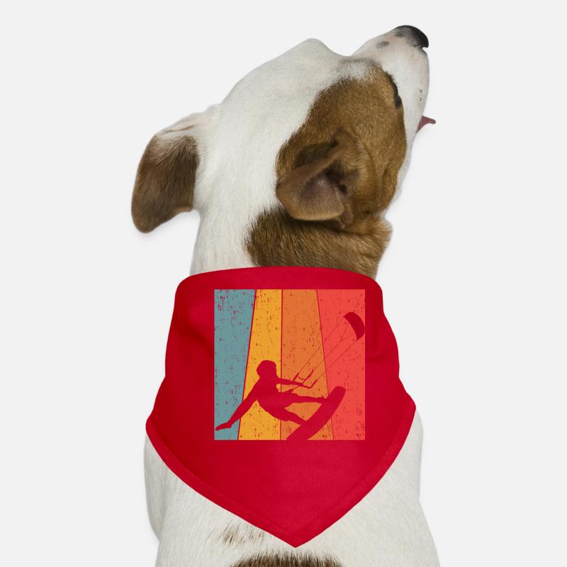 Kitesurfing Hunde-Bandana