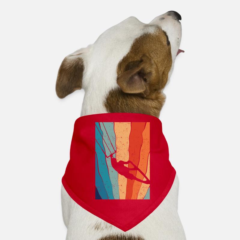 Kitesurfing Dog Bandana
