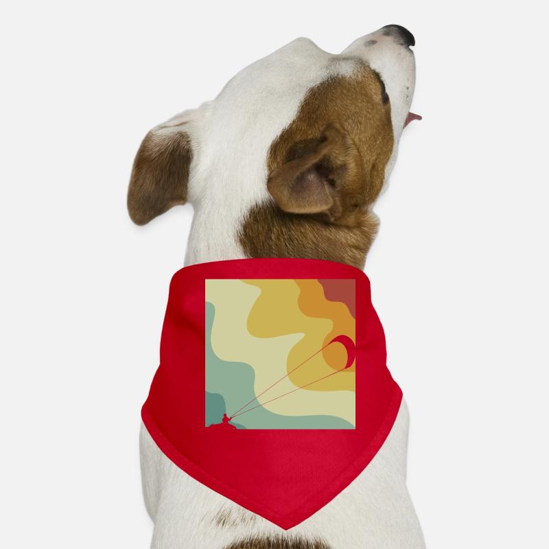 Kitesurfing Hunde-Bandana