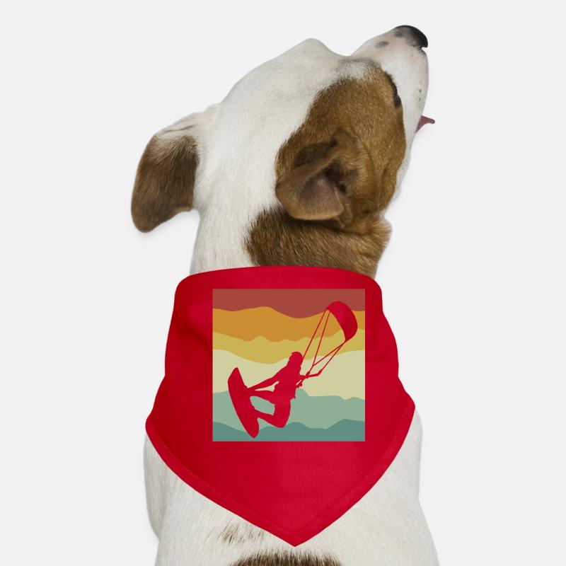 Kitesurfing Hunde-Bandana